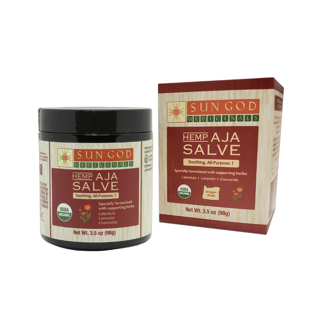 Organic Aja All-Purpose Hemp Salve - 3.5 oz.- Sale