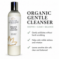 Organic Skin Renewal Gentle Cleanser  - Designed to Sooth Sensitive Skin