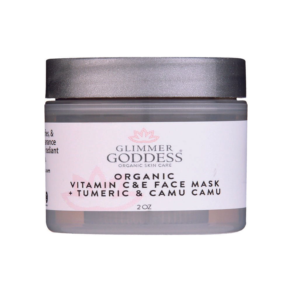 Organic Vitamin C & E Brightening & Tightening Face Mask - 2 oz.