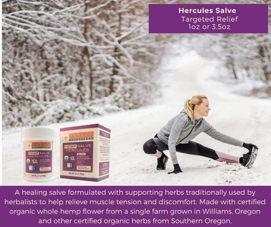 Organic Hercules Muscle Ease Hemp Salve
