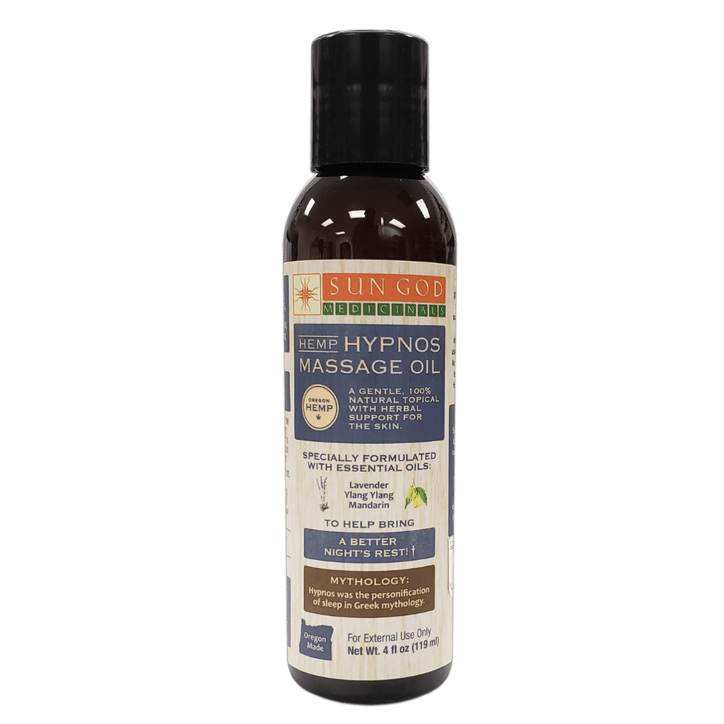 Hypnos Hemp Massage Oil - 4 oz.