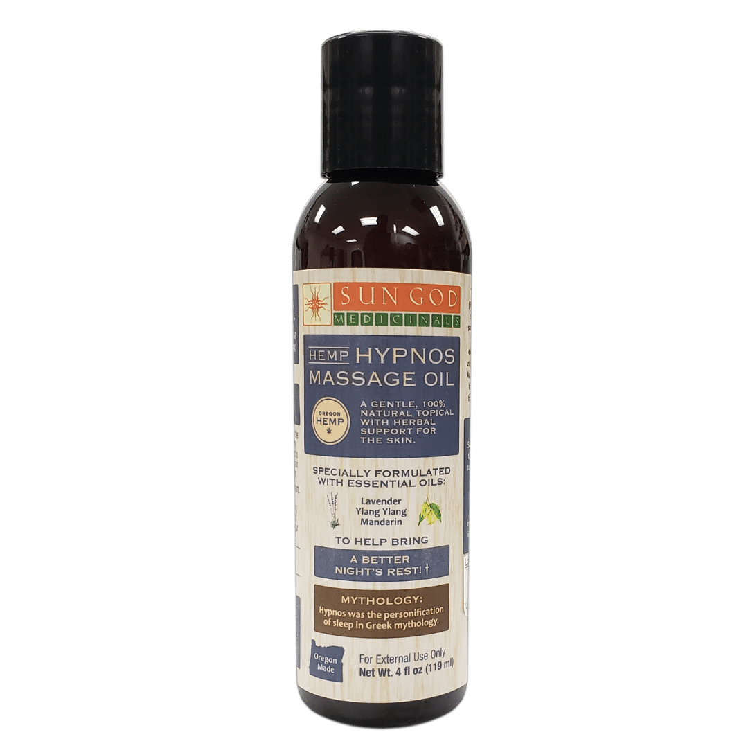 Hypnos Hemp Massage Oil - 4 oz.