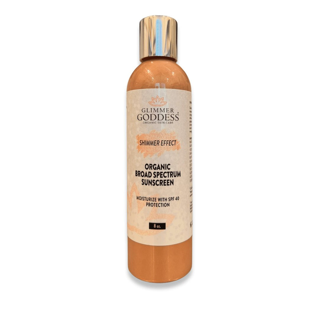 Goddess Glow Shimmer Sunscreen Lotion - Broad Spectrum SPF 40+