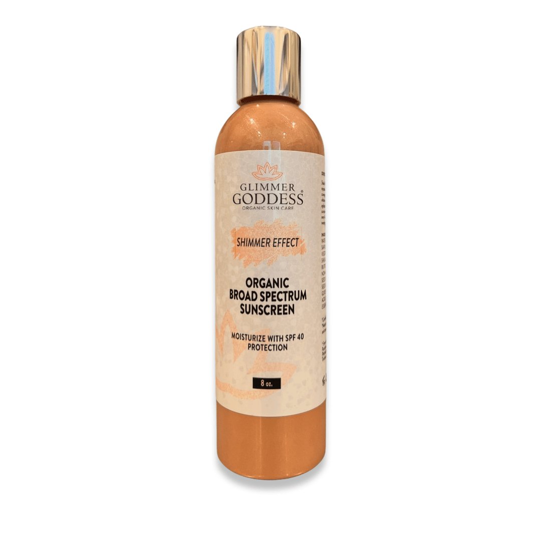 Goddess Glow Shimmer Sunscreen Lotion - Broad Spectrum SPF 40+