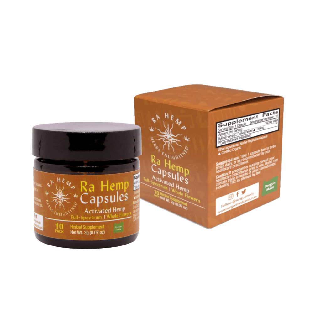 Ra Hemp Capsules - 10 pk