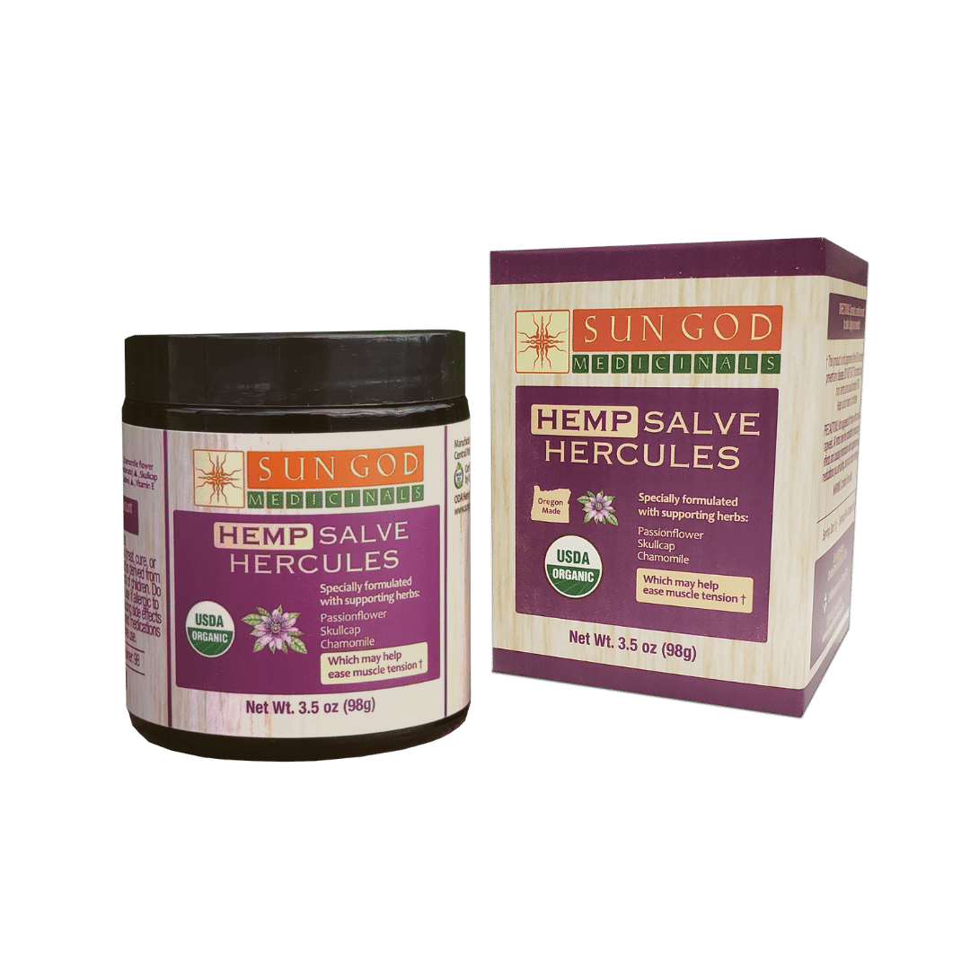 Organic Hercules Muscle Ease Hemp Salve