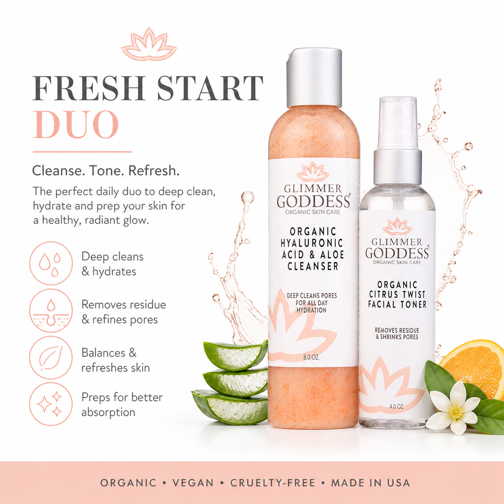Organic Fresh Start Duo - Cleanse + Tone