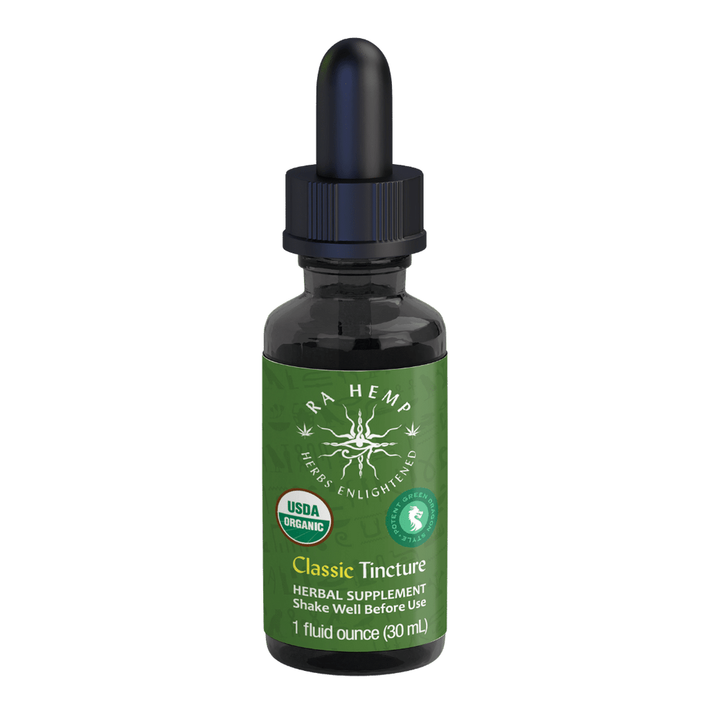 Organic Ra Hemp Classic "Green Dragon Style" Tincture 1000