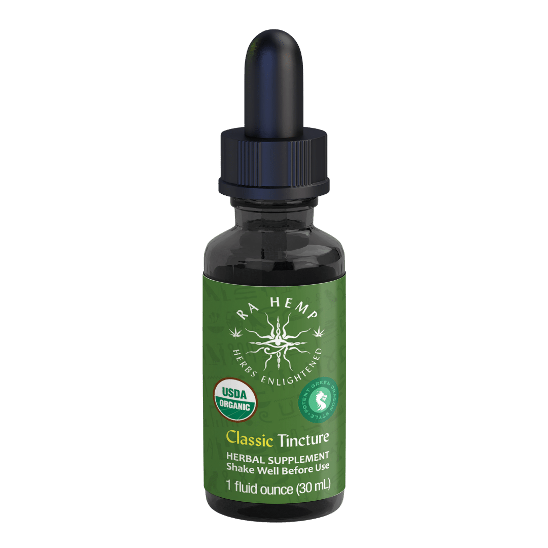 Organic Ra Hemp Classic "Green Dragon Style" Tincture 1000