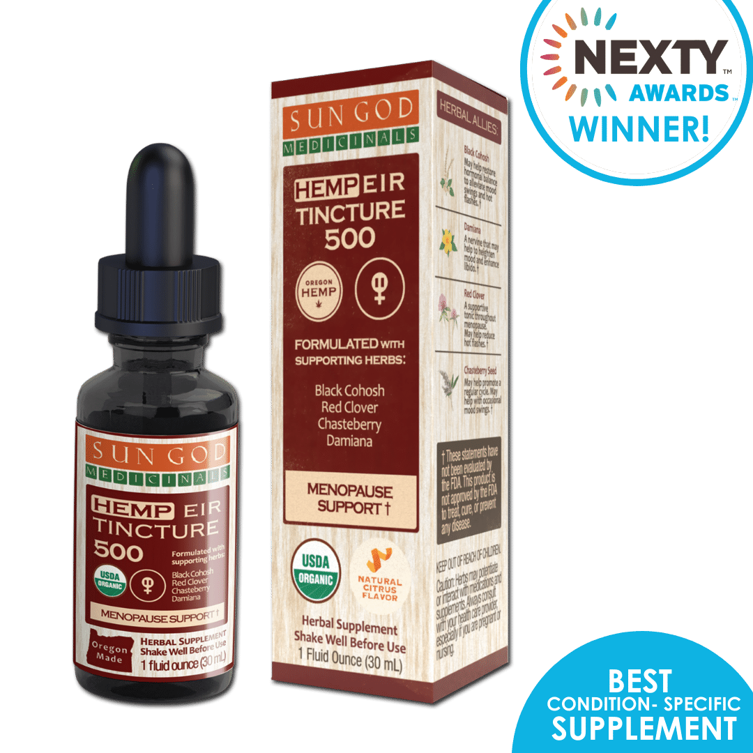 Organic Eir Menopause Hemp Tincture 500 - SALE